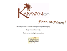 Tablet Screenshot of kabayan.com